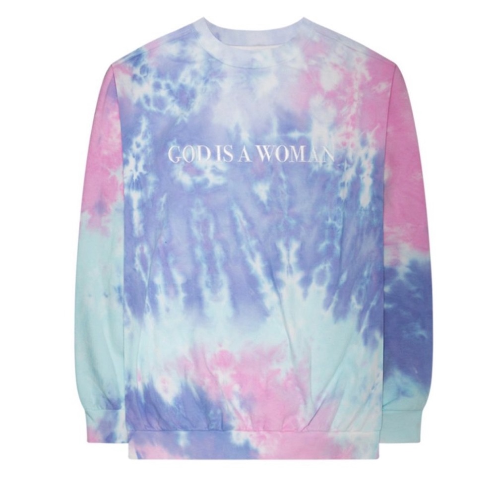 Ariana Grande God Is A Woman 2018 Tour Merch | Tie Dye Crewneck | Size Small
